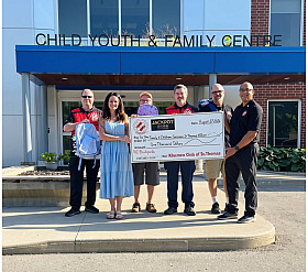 $1,000 donated to Family & Children's Services for backpacks and school supplies