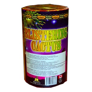 Blistering Cactus triple-effect fountain firework
