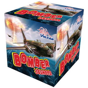 Bomber cake firework