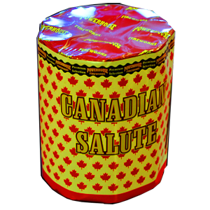 Canadian Salute firework