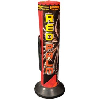Red Palm family firework shell
