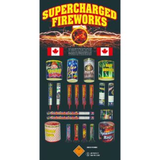 Supercharged family fireworks kit