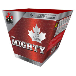 The Mighty, fanned fireworks cake | St. Thomas Kinsmen Fireworks Sale