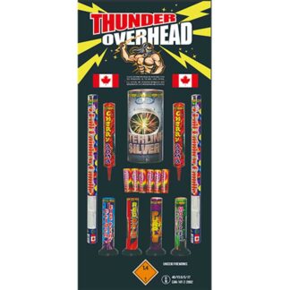 Thunder Overhead family fireworks kit